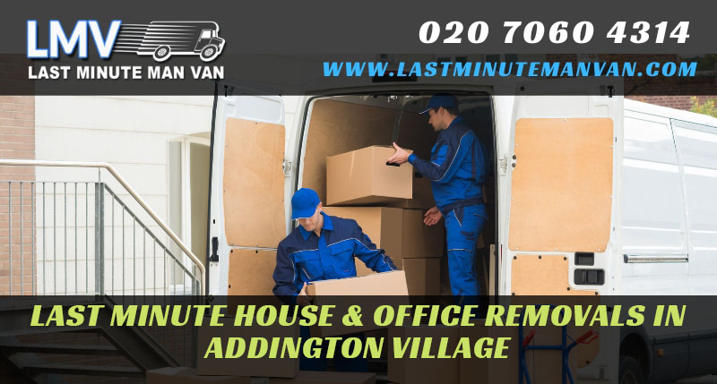 About Last Minute Removals Company in Addington Village