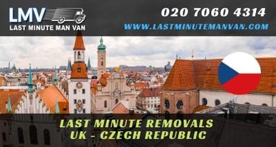 About Last Minute International Removals Service from Czech Republic to UK
