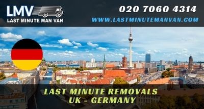 About Last Minute International Removals Service from Germany to UK