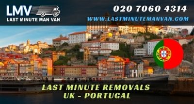 About Last Minute International Removals Service from Portugal to UK