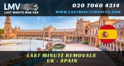About Last Minute International Removals Service from Spain to UK