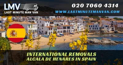 About Last Minute International Removals Service from Alcala de Henares, Spain to UK