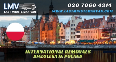 About Last Minute International Removals Service from Bialoleka, Poland to UK