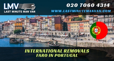 About Last Minute International Removals Service from Faro, Portugal to UK