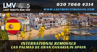 About Last Minute International Removals Service from Las Palmas de Gran Canaria, Spain to UK