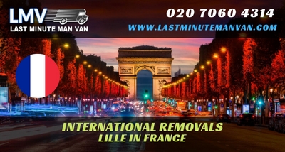 About Last Minute International Removals Service from Lille, France to UK