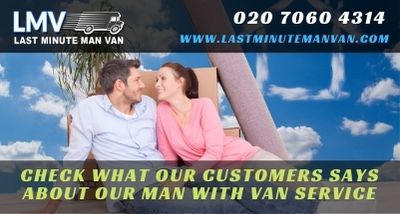 Very quick and very strong movers from Last Minute Man Van