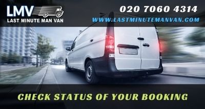 Track your Last Minute Man and Van booking